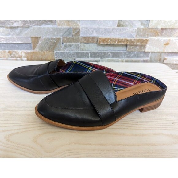 Torrid Slip-On Penny Loafer Faux Leather Academia Womens 9 wide - Picture 3 of 6